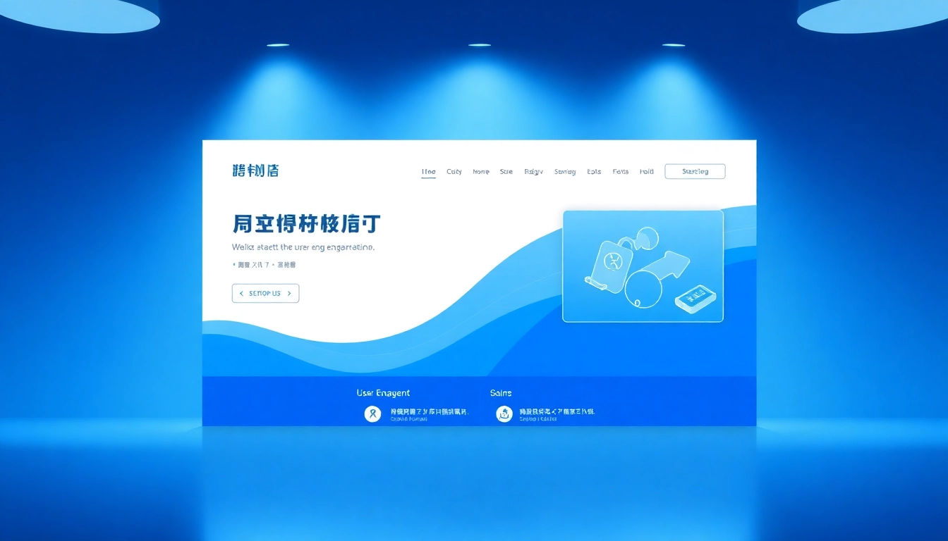 Experience the features of 美洽官网 through a modern interface showcasing user engagement.