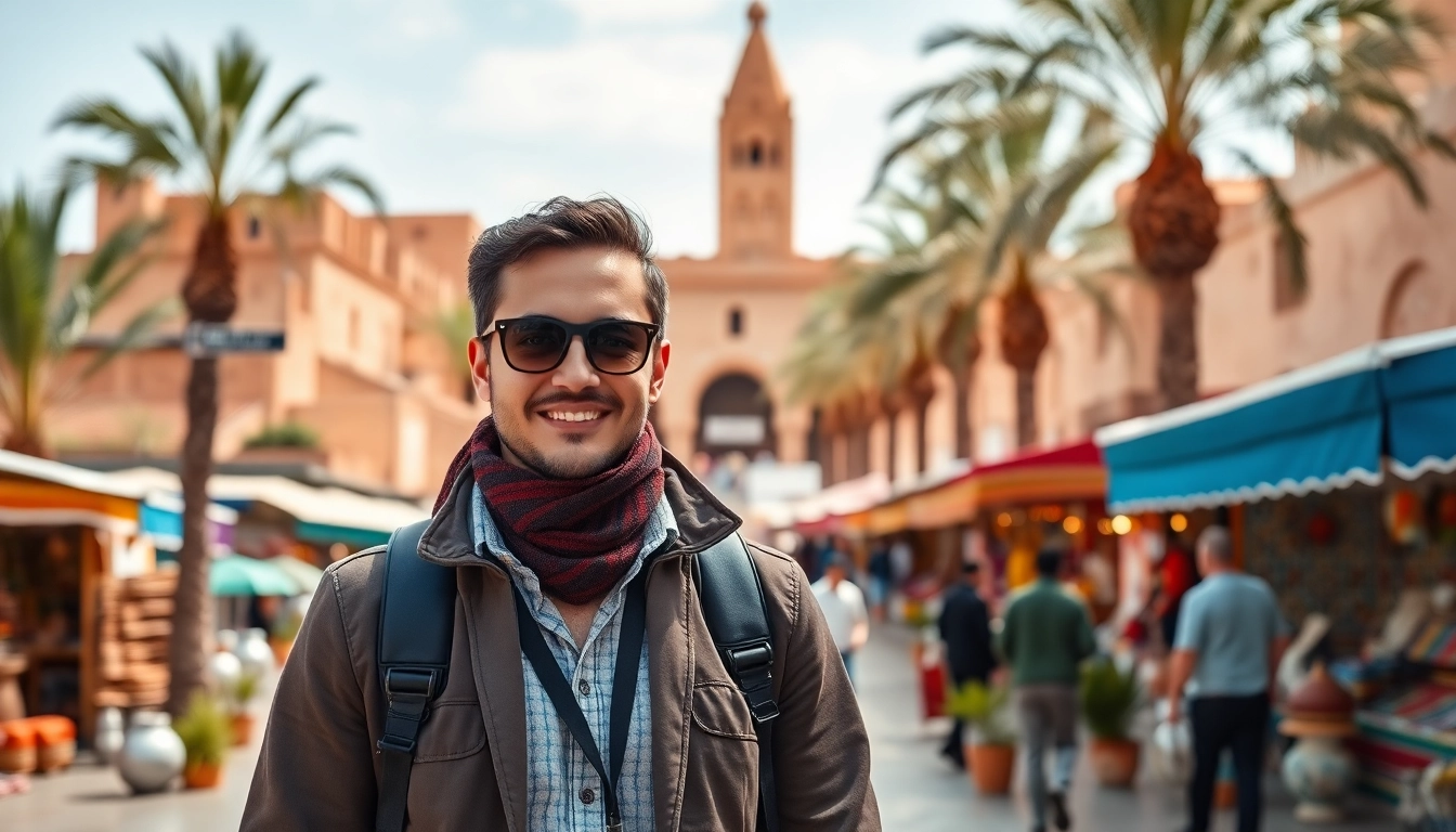Agencia de viajes en Marruecos recomendando destinos turísticos vibrantes y culturales.