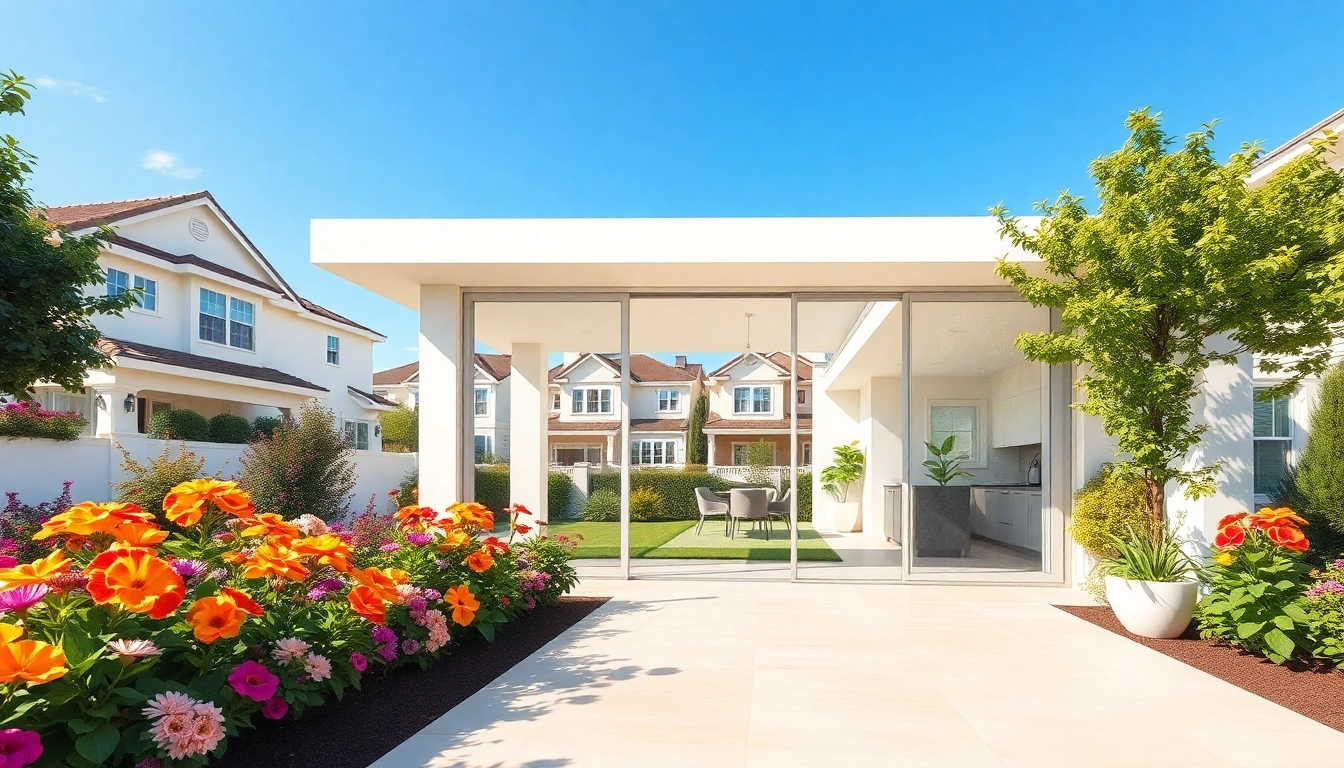 Home additions Brentwood TN featuring modern family room extension with garden view.