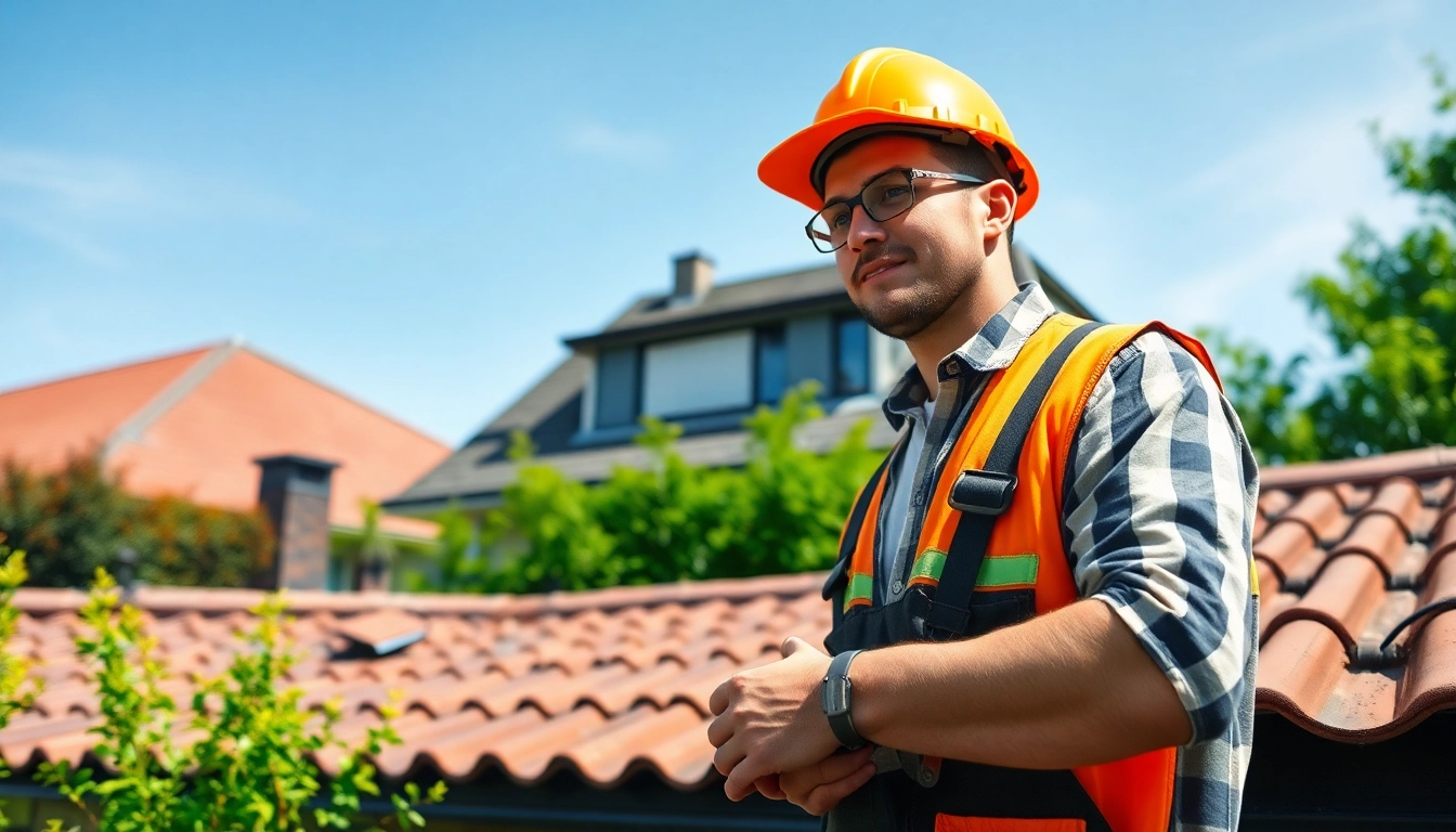 Contractor evaluating roof replacement options in Arnhem, focusing on dak laten vervangen Arnhem.
