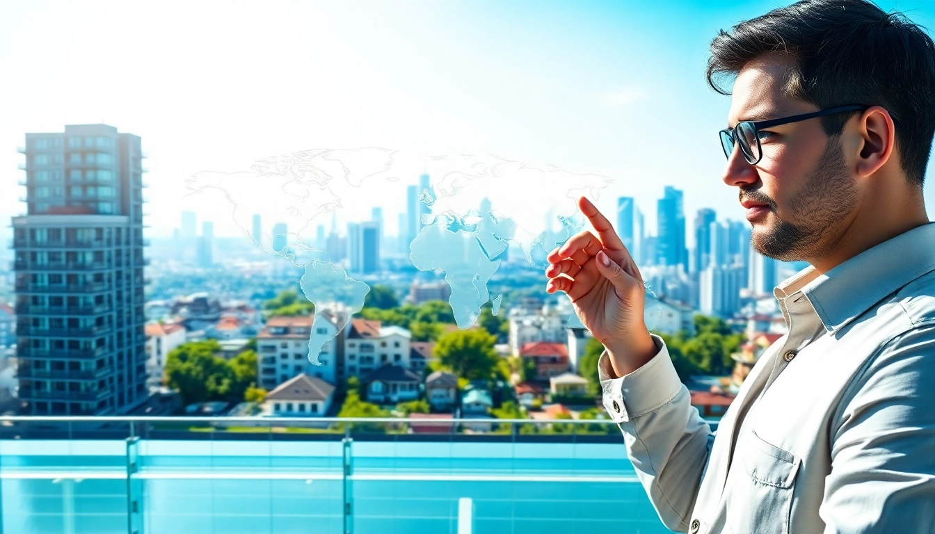 Explore International real estate opportunities through diverse global properties and investment scenes.